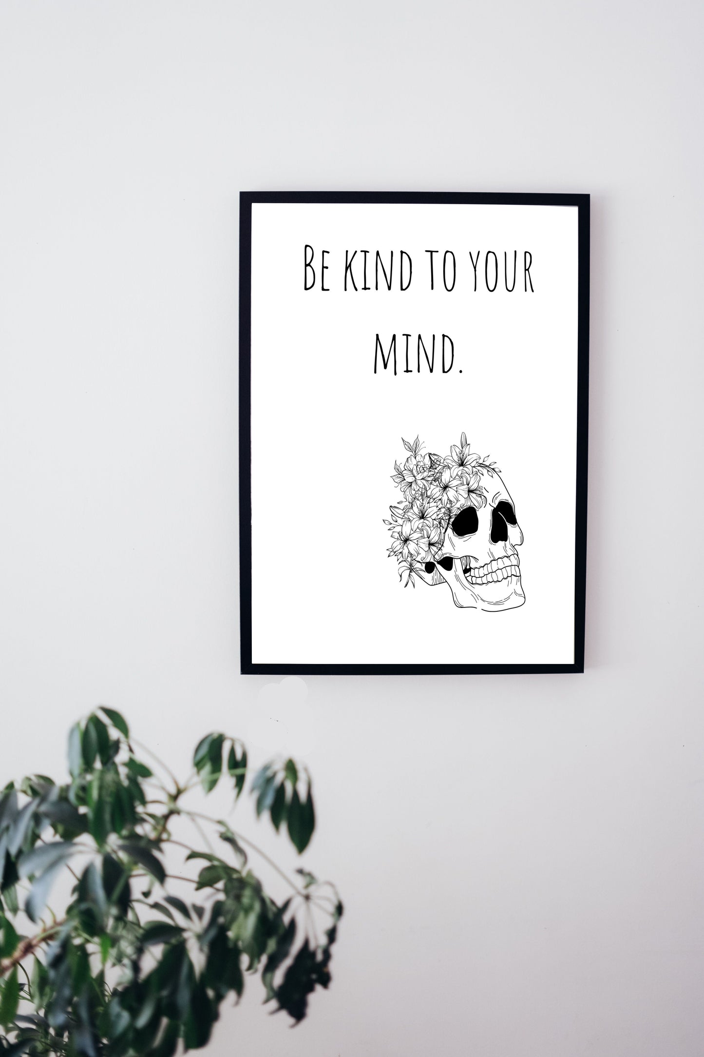 Be Kind to Your Mind Printable Wall Art