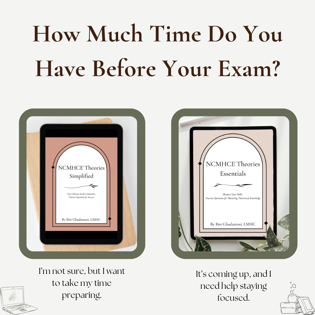 NCMHCE Theories Simplified - Your Ultimate Study Companion:  Practice Questions for Success